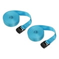 thumbnail image 3 of 2 Correas de , Correas de , Correas Ligeras Y Ajustables para Portaequipajes de Techo de Coche para Barcos, Kayak, , Remolques Y Cam Azul claro, 3 of 8