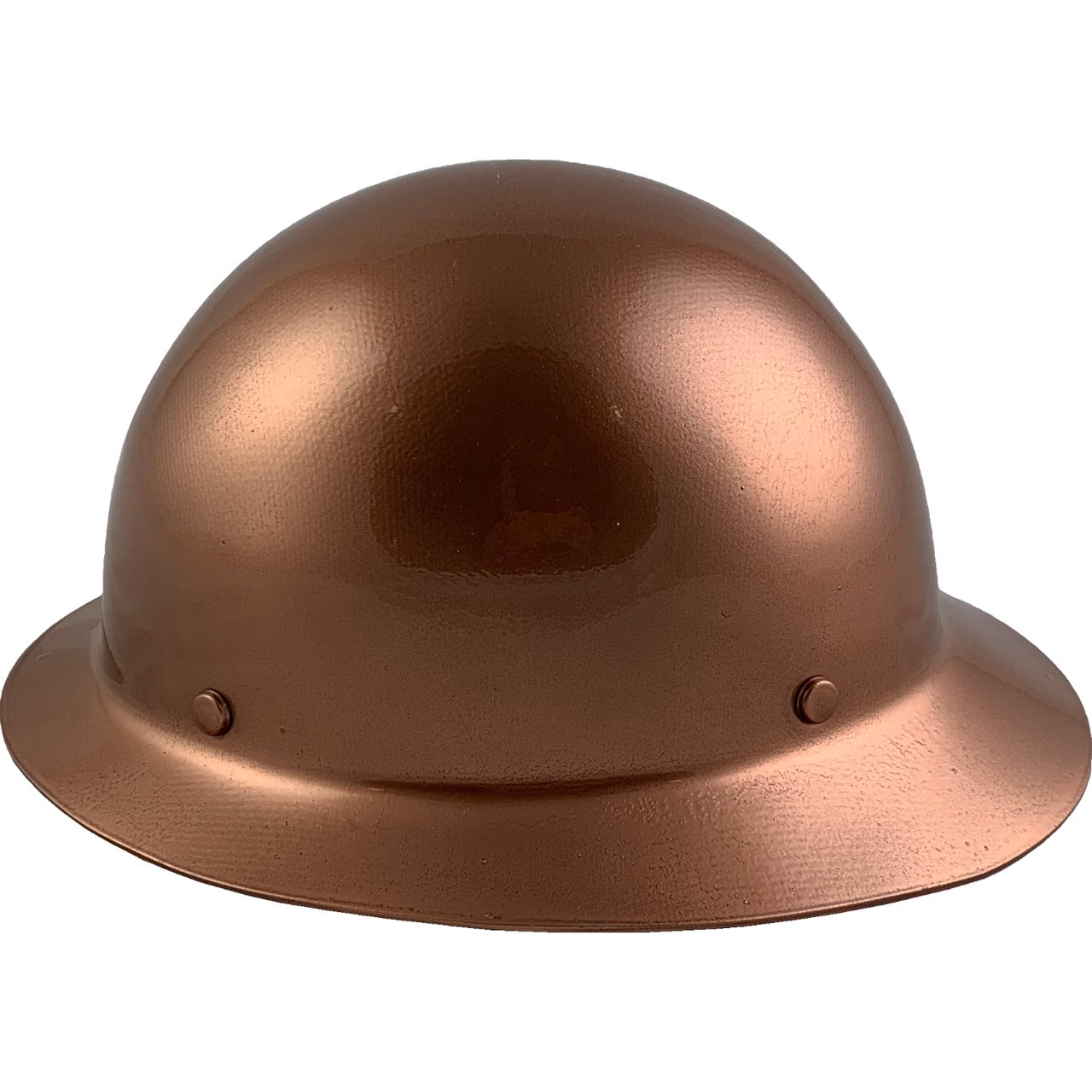 MSA Skullgard Full Brim Hard Hat with FasTrac III Ratchet Suspension - Copper