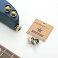 thumbnail image 2 of 2 Pcs Guitar Strap Button Locks Secure Screw Bass Ukulele Belt Buckle Buttons, 2 of 8