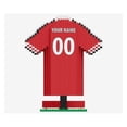 thumbnail image 2 of Manchester United - BRXLZ 3D Personalized Jersey Construction Kit (1035 Pieces), 2 of 4