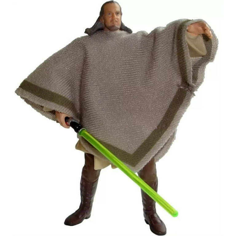 Star Wars Qui-Gon Jinn 12 Action Figure with Tatooine Poncho