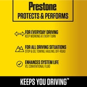 Prestone Asian Vehicles Full Synthetic Power Steering Fluid for Cars and Trucks - 12 oz - 100,000 Miles