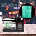 thumbnail image 2 of Fish   Mini Aquarium  Usb Rechargeable Fish   Multifunctional Fish  Multifunctional USB Rechargeable Mini Fish  Aquarium With Clock Function LED Light, 2 of 8