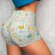 thumbnail image 4 of Fotbe Funny Chicken Shorts Sin Costuras – Shorts Deportivos de Cintura Alta para Mujer, Elásticos para Gimnasio, Yoga, Running o Ciclismo-X-Large, 4 of 8