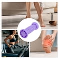 thumbnail image 4 of Unique Bargains 1 Pc Dumbbell Roller Foot Massager for Home Purple TPU, 4 of 5