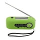 thumbnail image 4 of Radio de manivela solar de emergencia teléfono celular con banco de energía portátil IPX3 Radio solar de manivela a prueba de agua con linterna de 5 LED para el hogar y la ANGGREK  Otros, 4 of 8