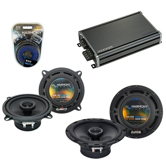 Fits Mercedes C-Class 94-04 Speaker Replacement Harmony R65 R5 & CXA360.4 Amp