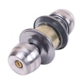 thumbnail image 3 of MOKKHNB Silver Door Knob Lock for Bathrooms Keyed Entry Anti Rust 5 X 3 X 3Cm, 3 of 8