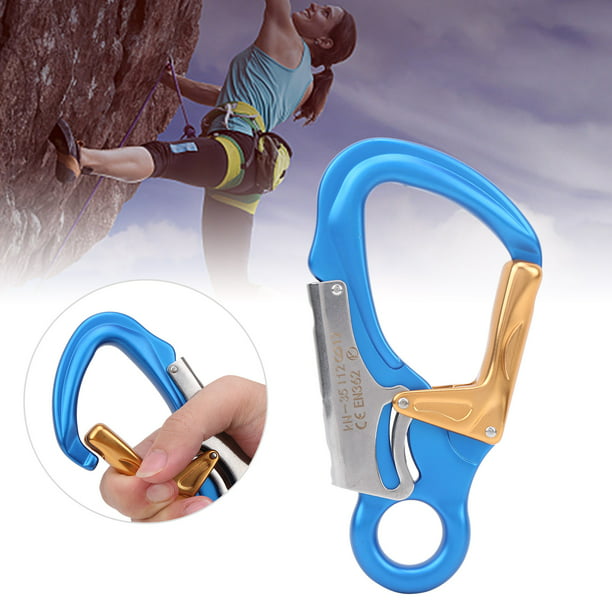 Greensen Safety Hook, Lightweight Locking Snap, For Climbing Rock Tree  Climbing Climbing Hook 