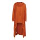 thumbnail image 4 of Gibobby Playera De Algodón Sólido Irregular Tamaño largo Tops Manga Mujer Sudadera Capucha Más Blusa Suéter Blusa de mujer（Anaranjado， XXXL), 4 of 5