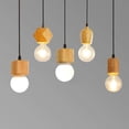 thumbnail image 4 of (Type A)E27 Creative Pendant Lights Industrial Wood Ceiling Light Modern Lighting Pendant Lights Ceiling Lights Lighting, 4 of 5