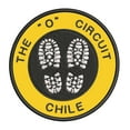 thumbnail image 1 of Go Trekking! At The "O" Circuit, Chile 3.5 Inch Iron Or Sew On Embroidered Fabric Badge Patch Hiking Trails Iconic Series, 1 of 2
