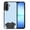 Black Miniature Schnauzer Dog, variant on WIRESTER Shockproof Soft Rubber Cover Case for Samsung Galaxy A17 5G 6.7" 2025, Animal Black Miniature Schnauzer Dog On Light Blue Background