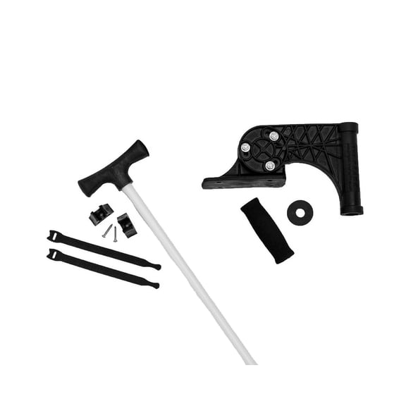 Stick It Anchor Pin for shallow water- Brake Mount System and 8' White Pin