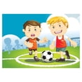 thumbnail image 3 of Tiptophomedecor Kids Wallpaper Wall Mural - Champions Team, 3 of 4