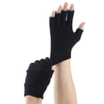thumbnail image 2 of Moisturizing Spa Gloves Fingerless Pink Women's Gel Moisturizing Gloves Day Night Instantly Repair Eczema Dry Rough and Cracked Hands, 2 of 6