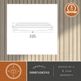 thumbnail image 5 of Ellie 16.25-in W Integrated LED Bronze Contemporary Flush Mount Ceiling Light Fixture, 5 of 8