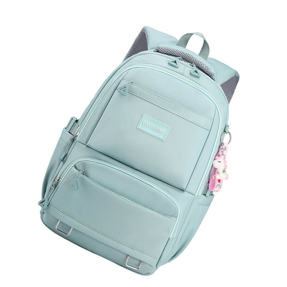 Functional School Bag Nylon Laptop Backpack Large Comfortable Daypack for High School and Middle School Students