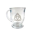 thumbnail image 1 of Lyoncraft COTR01 16 oz Trinity Knot Engraved Glass Coffee Mug, 1 of 1