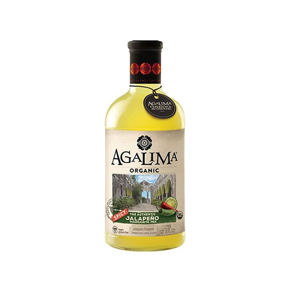 Agalima Organic Margarita Mix Spicy Jalapeno cs 6/1 ltr