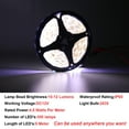 thumbnail image 3 of Wireless White LED Strip Kit Boat Marine Deck Interior Lighting 16.4 FT / 5M Waterproof, 3 of 7