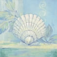 thumbnail image 2 of Pamela Gladding 15x15 Gallery Wrapped Canvas Wall Art Titled - Tranquil Seashell IV, 2 of 4