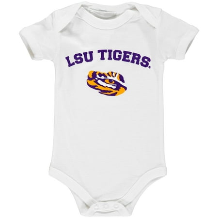Lsu Tigers Logo Charm - LSU Tigers Infant Arch & Logo Bodysuit - White