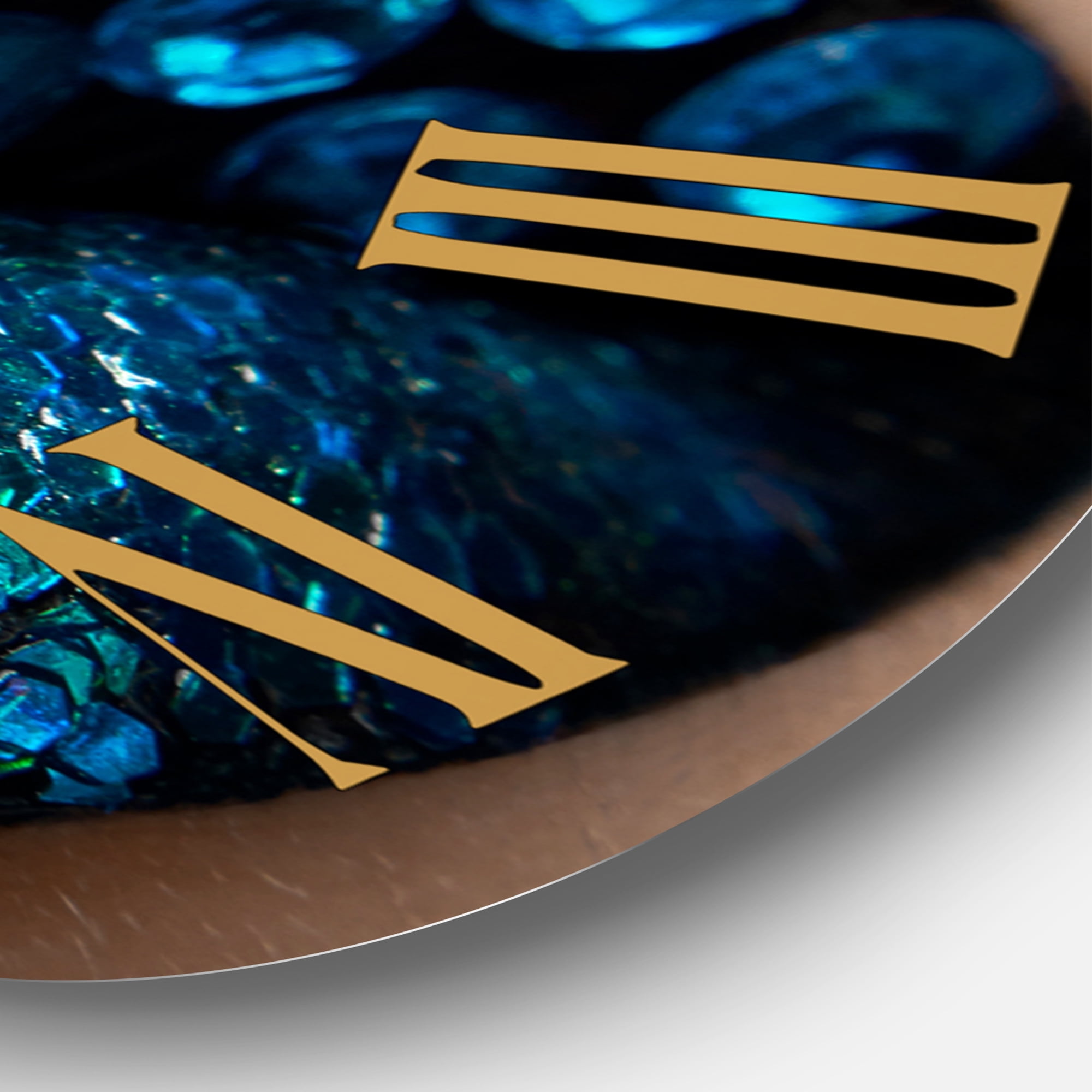 Designart 1 in Modern,Contemporary Wall Clock