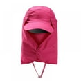 thumbnail image 1 of 360°Sun Protection Hat Fishing Shade Cap for Men  Removable Face Flap Neck Cover for Outdoor Gardening Camping, 1 of 6