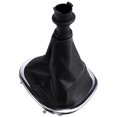 thumbnail image 3 of Car Shift Knob Dustproof Boot Gear Lever PU Leather Protective Cover for Renault Trafic III for Opel Vivaro for Fiat, 3 of 5