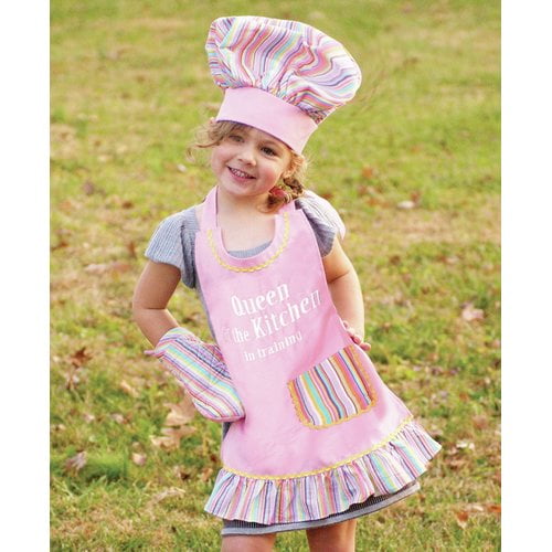 Manual Woodworkers & Weavers Izzy Queen of the Kitchen Child's Apron