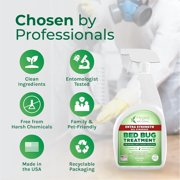 Hygea Natural Lice, Mite, and Bed Bug Spray Treatment Insect Killer, Extra Strength, 24 fl oz