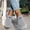 Gray, variant on Eltusu Women Comfort Flat Shoes, Breathable Soft Bottom Closed Toe Slip on Mesh Shoes Black Size 6.5