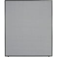 thumbnail image 2 of Global Industrial 60-1/4"W x 72"H Office Partition Panel, Gray, 2 of 5