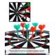 thumbnail image 4 of Juego de dardos de seguridad, 6 dardos con puntas de plástico suave, estilo tradicional, juego de dardos de seguridad, diversión deportiva para familiares y amigos, 4 of 4