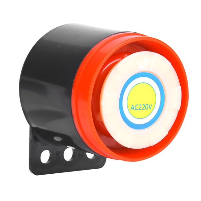 Active Buzzer, Alarm Buzzer AC 220V 13.0in Wire Length Long Endurance For DIY Electronics