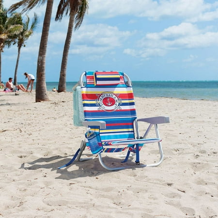Tommy Bahama Backpack Beach Chair Multi Stripe