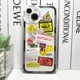 thumbnail image 3 of Funda de teléfono estética con pegatinas de collage y etiquetas mixtas para iPhone 15, 14, 13, 12, 11 Pro Max, Mini, XS, X, XR, SE, 7, 8 Plus, funda suave transparente, 3 of 5