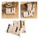 thumbnail image 1 of Fundas de Almohada de Peluche Corto perfecl 2pcs Boho 18x18 Beige, 1 of 8
