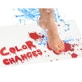 thumbnail image 2 of IntroWizard Red, Off-White, Multi-color Plastic, Fabric Non-Slip Bath Mat, 0.03" x 16", 2 of 10