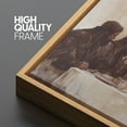 thumbnail image 5 of Large Framed Canvas Print The Last Supper Framed Canvas - Classic Religious Wall Art Decorative Ready to Hang Painting for Living room Bedroom - 60"x20" Natural Frame, 5 of 7