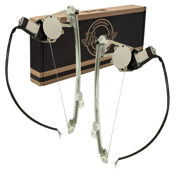 Brock Window Regulator w/ Motor for 1984-1989 190D W201 Front Set 2017300346 1984-1993 190E