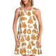 thumbnail image 1 of Balery Christmas Elements Vestidos de verano para mujer con estampado: vestido holgado sin mangas, vestido playero informal y cómodo para días calurosos., 1 of 7