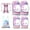 Small, variant on Knee Pads for Kids with Wrist Guards & Elbow Pads - Adjustable Protective Gear Set for Roller Skating, Biking, Skateboard