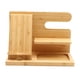 thumbnail image 2 of Estación de acoplamiento para teléfono, organizador de relojes, soporte portátil de madera para teléfono perezoso, soporte para llaves para, 2 of 9
