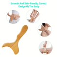 thumbnail image 4 of MesaSe 1pc Fish Tail Type Wooden Massage Tool  For Full Body Muscle Massage  For Home Use Massager Gua Sha Tool ZZZ, 4 of 7