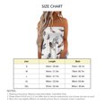 thumbnail image 5 of Bandeau de verano tops de tubo fruncidos para mujer sin mangas delgados estampados para uso diario Amonsee No, 5 of 5