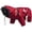 Red, variant on Command  Weather - King Ultimate Windproof Full Bodied Pet Jacket, Small - Blue