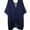 Navy, variant on Womens 40 inch x 28 inch Cover Up with Ribbed Back Navy