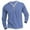 Sky Blue, variant on Leesechin Mens Distressed Henley Shirts Front Placket Retro Long Sleeve Tee Shirts Casual Button Down Washed T-Shirts for Men